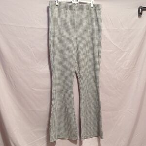 wild fable Black and White Houndstooth Flare Pants